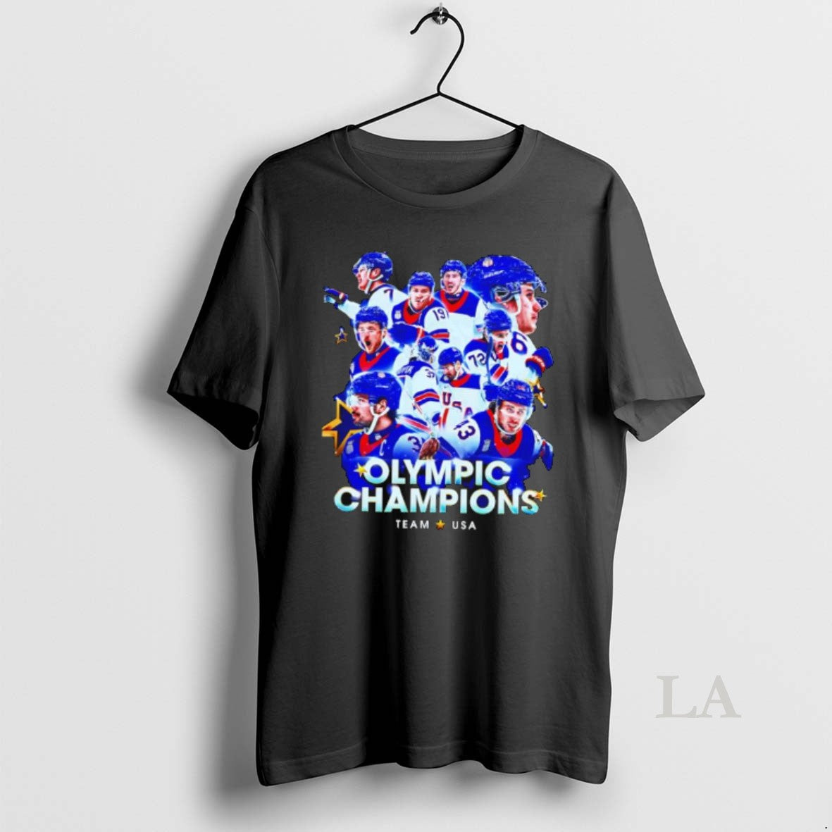 Original Olympic Champions Team Usa Ice Hockey Players Graphic T-Shirts, Hoodie, Sweatshirt | HypeDripTees.com