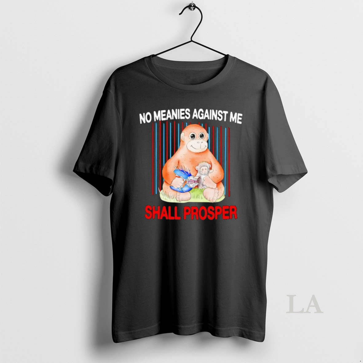 Original Panchi Kun Punch Monkey No Meanies Against Me Shall Prosper Vintage T-Shirts, Hoodie, Sweatshirt | HypeDripTees.com