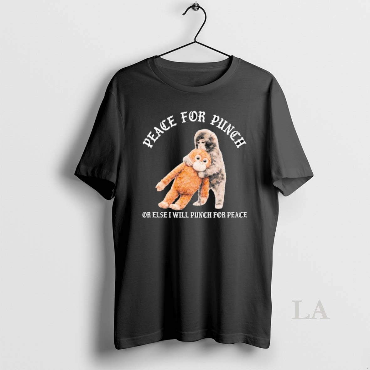 Original Peace For Punch Or Else I Will Punch For Peace Monkey T-Shirts, Hoodie, Sweatshirt | HypeDripTees.com
