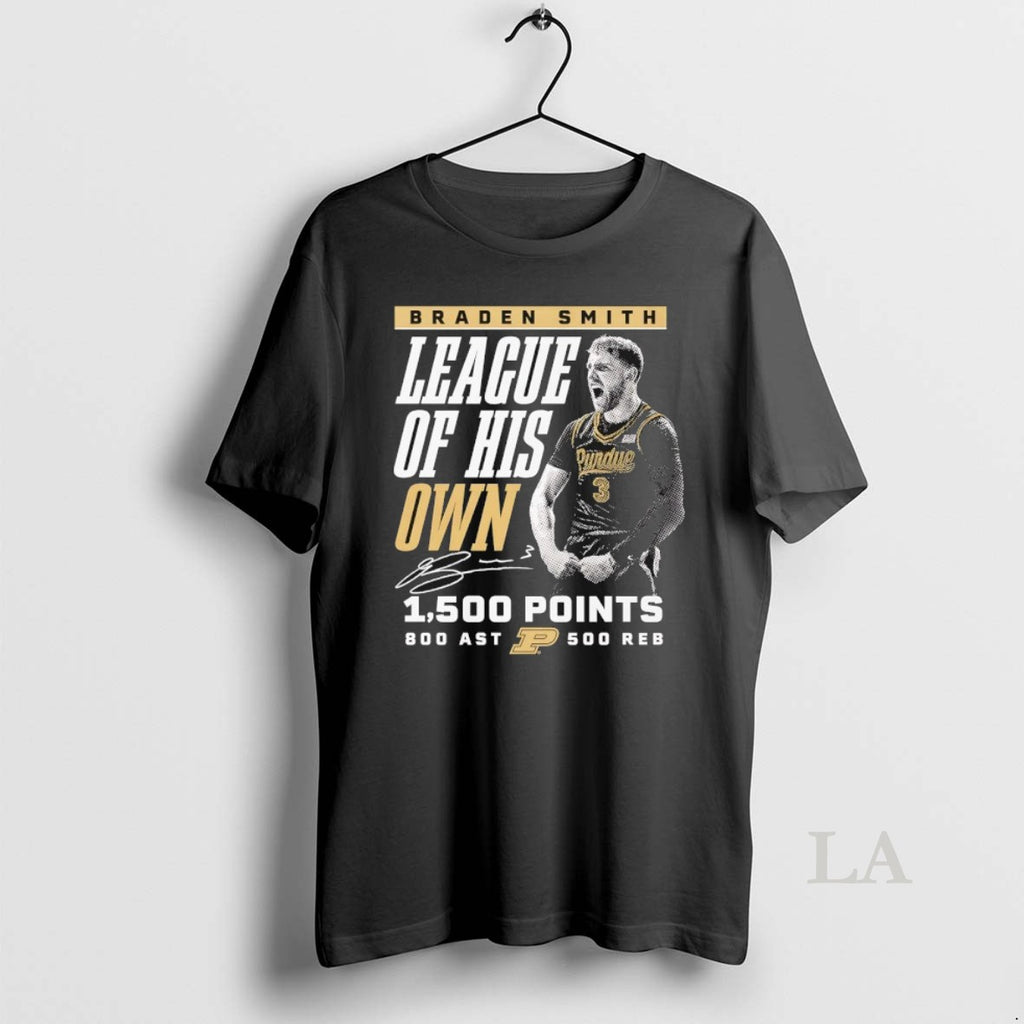 Original Purdue Boilermakers Braden Smith League Of His Own 1500 Points