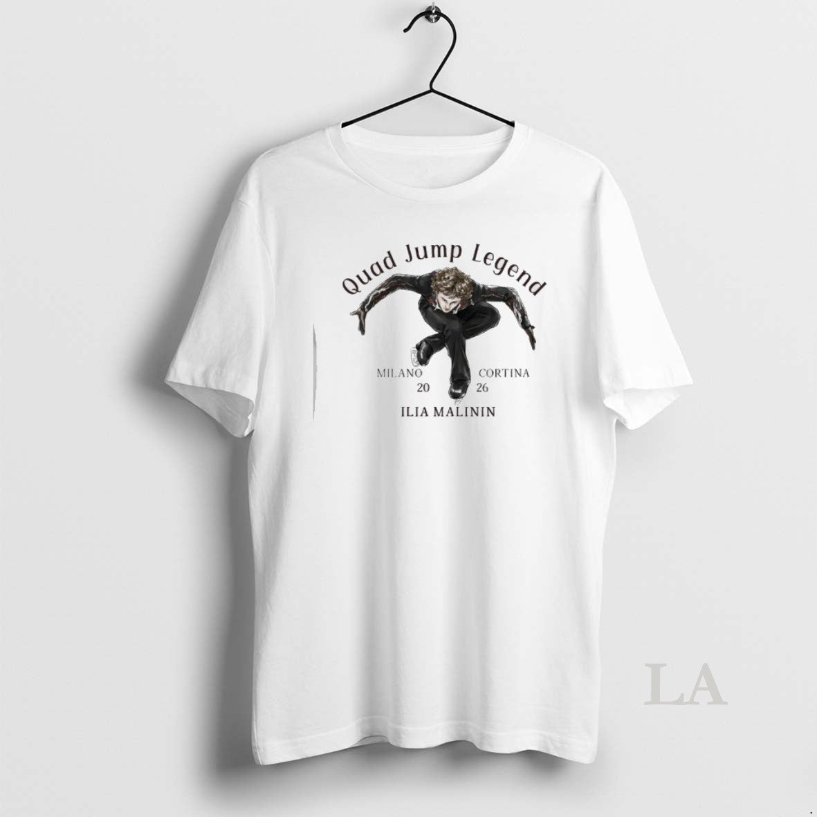 Original Quad Jump Legend Ilia Malinin Milano Cortina 2026 T-Shirts, Hoodie, Sweatshirt | HypeDripTees.com