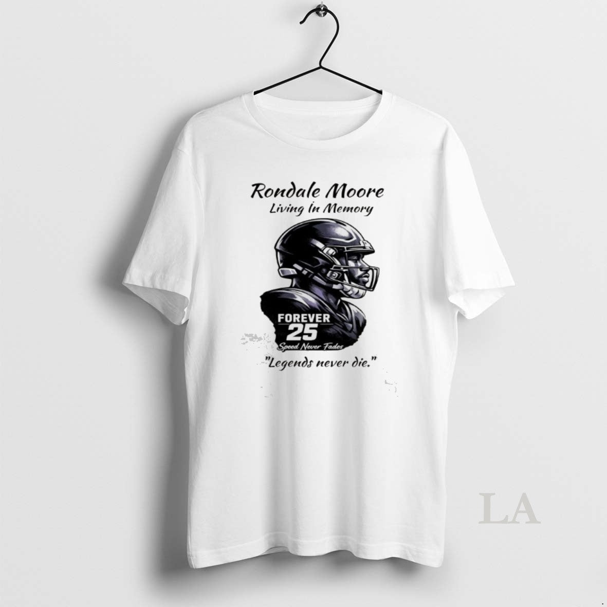 Original Rondale Moore Forever 25 Tribute Living In Memory Legends Never Die T-Shirts, Hoodie, Sweatshirt | HypeDripTees.com
