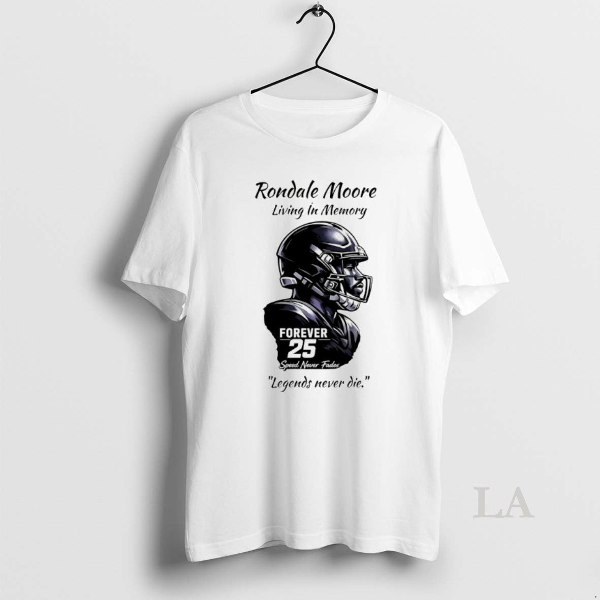 Original Rondale Moore Living In Memory Forever 25 Speed Never Fades Legends Never Die T-Shirts, Hoodie, Sweatshirt