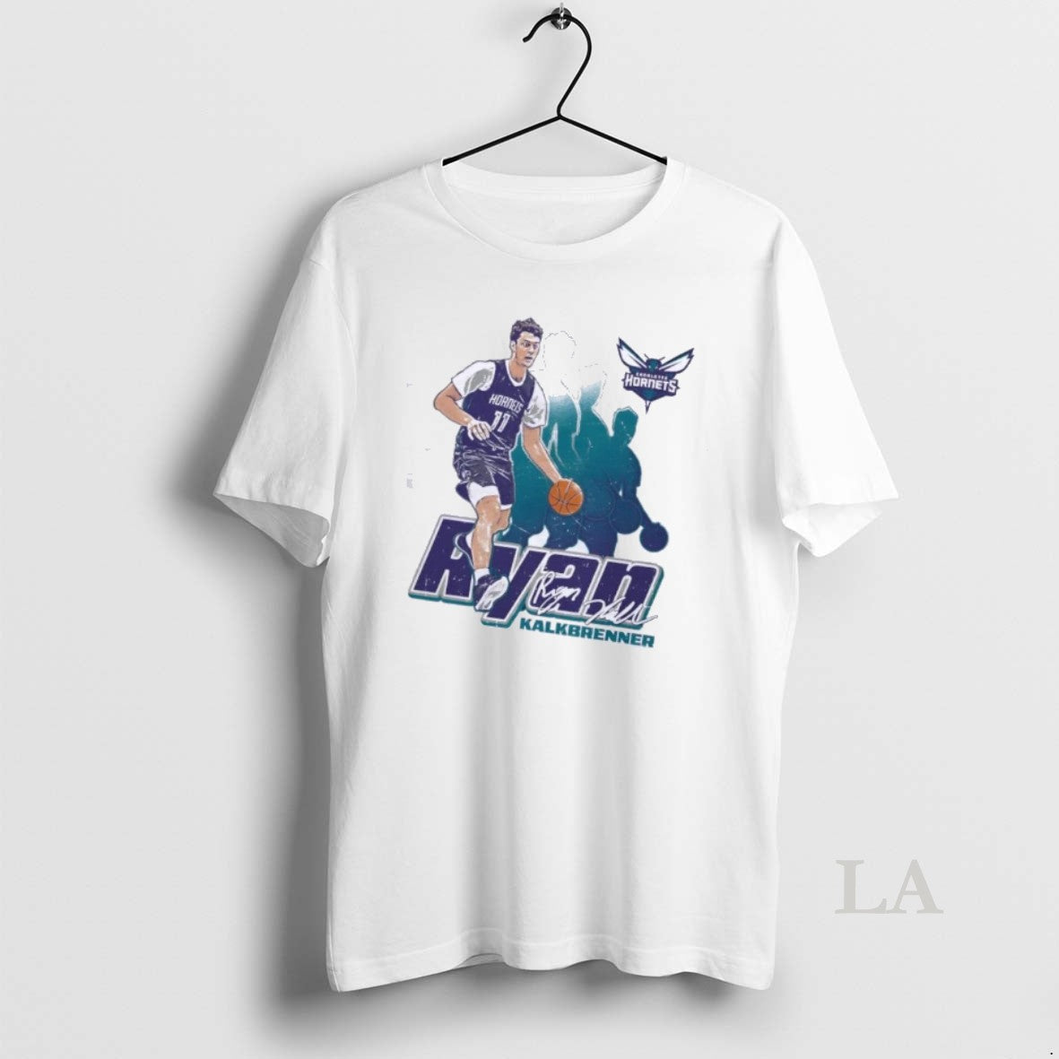Original Ryan Kalkbrenner 11 Charlotte Hornets Retro Signature T-Shirts, Hoodie, Sweatshirt | HypeDripTees.com