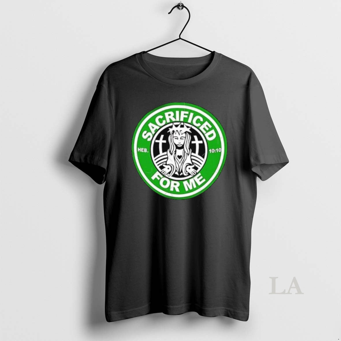 Original Sacrificed For Me Jesus Heb 10 10 Parody Logo Long Sleve T-Shirts, Hoodie, Sweatshirt | HypeDripTees.com