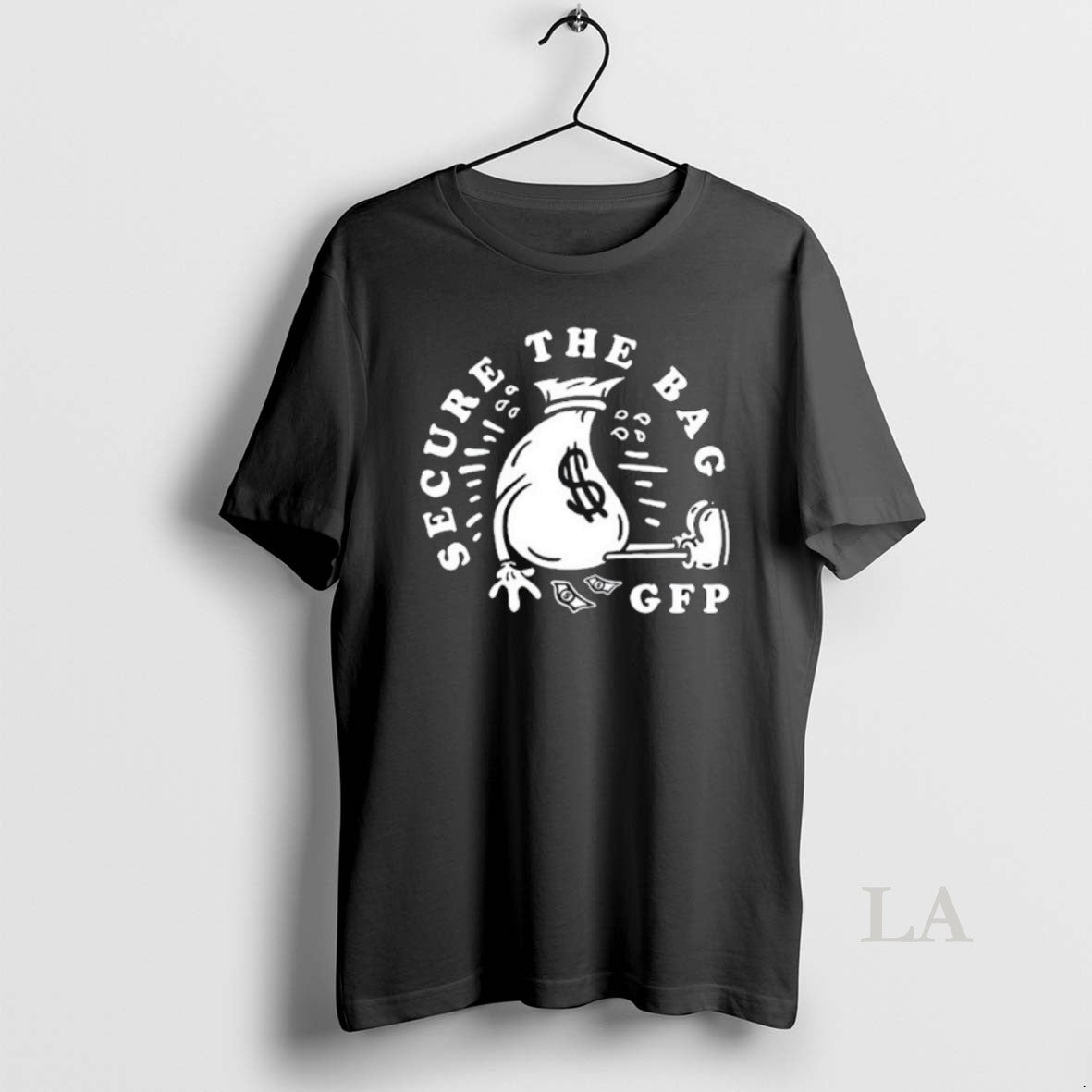 Original Secure The Bag Gabe Farrell Productions Money T-Shirts, Hoodie, Sweatshirt | HypeDripTees.com