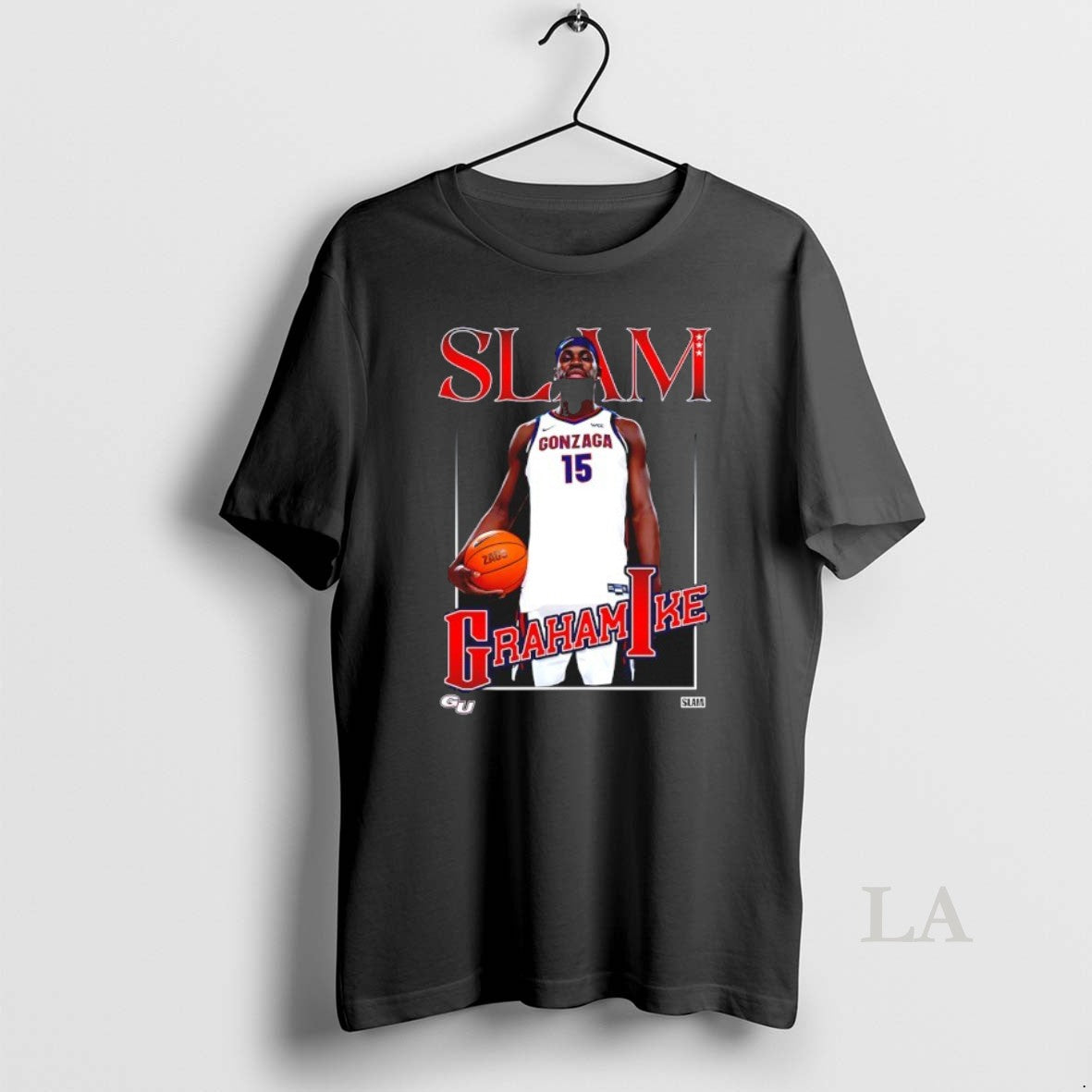 Original Slam Gonzaga Bulldogs Basketball Graham Ike T-Shirts, Hoodie, Sweatshirt | HypeDripTees.com