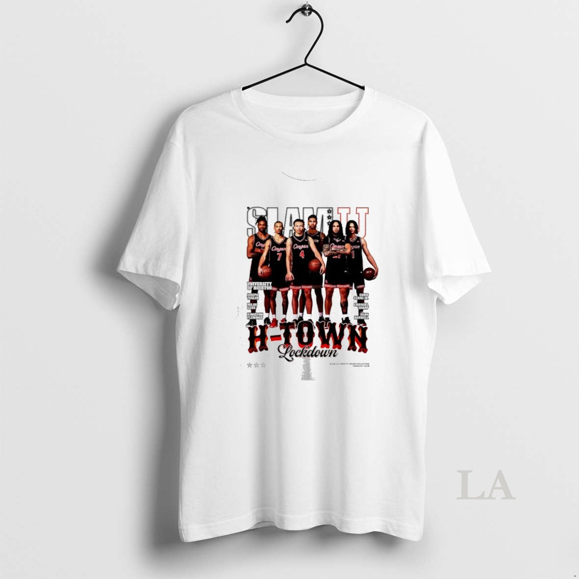 Original Slam Houston Cougars Mens Basketball H Town Lockdown T-Shirts, Hoodie, Sweatshirt | HypeDripTees.com