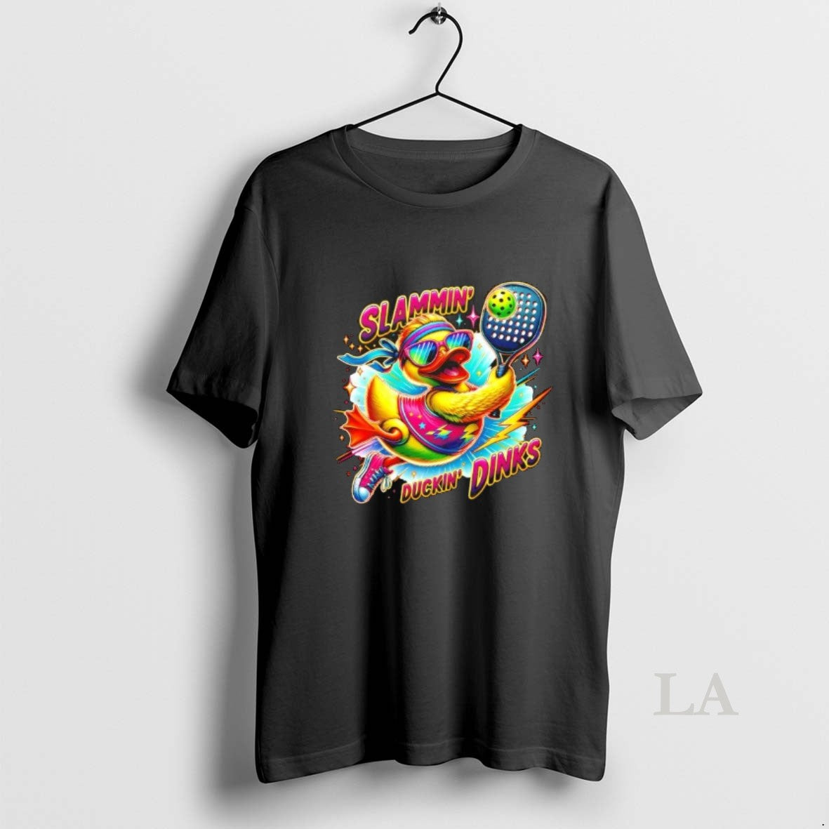 Original Slammin Duckin Dinks Funny Pickleball Rubber Duck T-Shirts, Hoodie, Sweatshirt | HypeDripTees.com