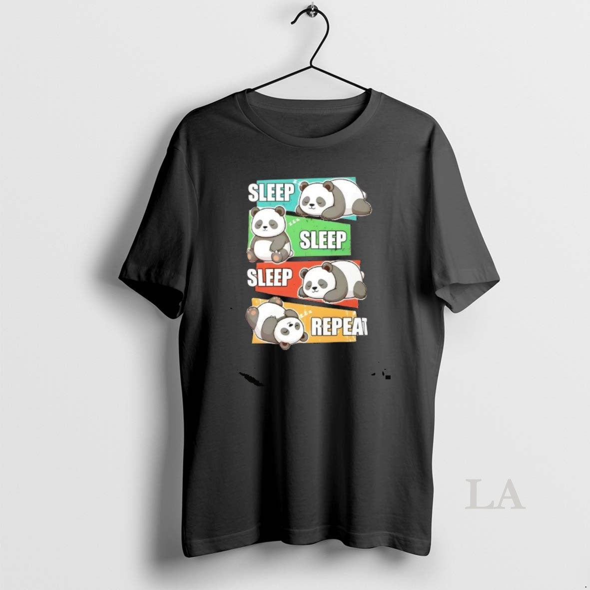 Original Sleep Sleep Sleep Repeat Panda Cute T-Shirts, Hoodie, Sweatshirt | HypeDripTees.com