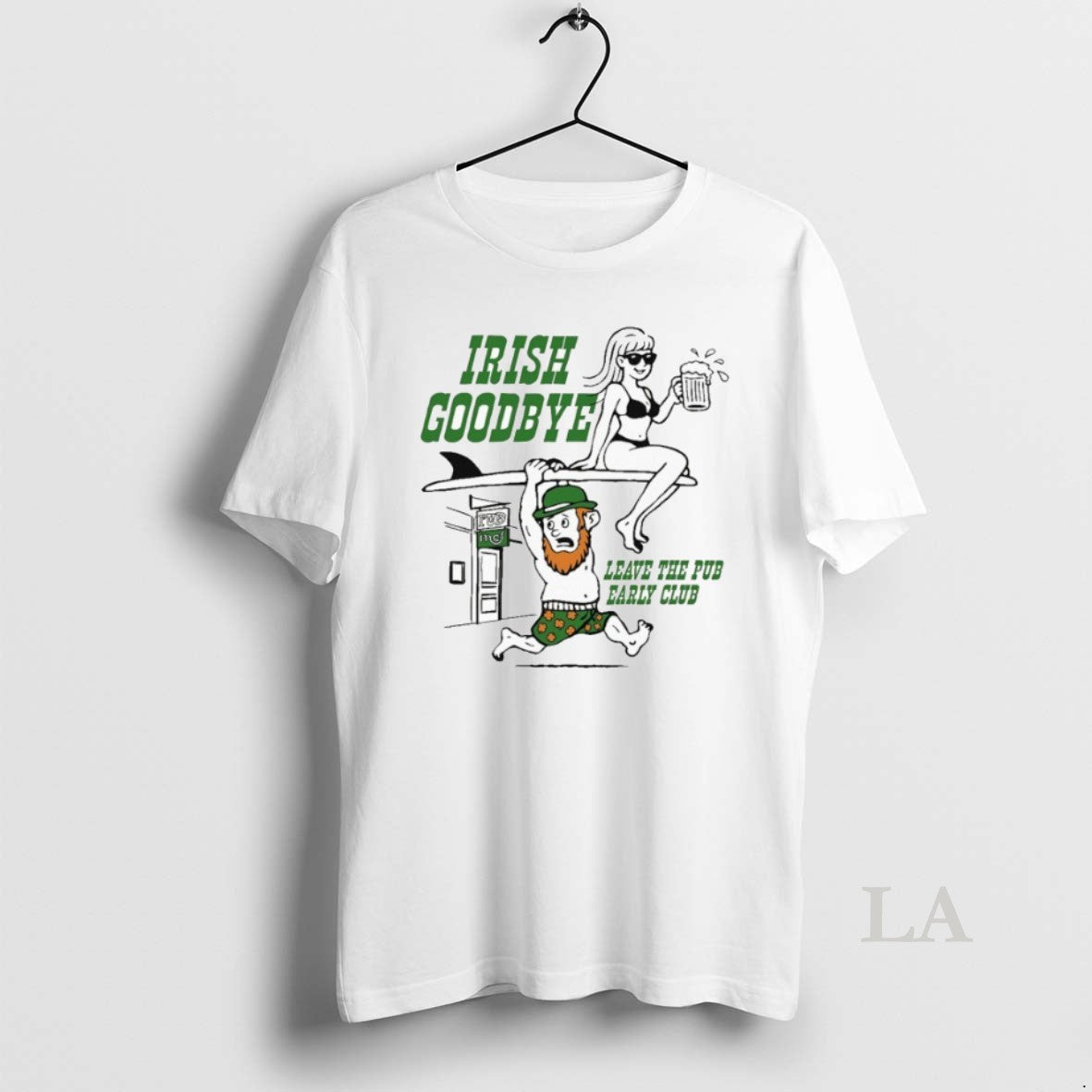Original St Patricks Day Irish Goodbye Leave Pub Early Club Shirts Hoodie, Sweatshirt | HypeDripTees.com