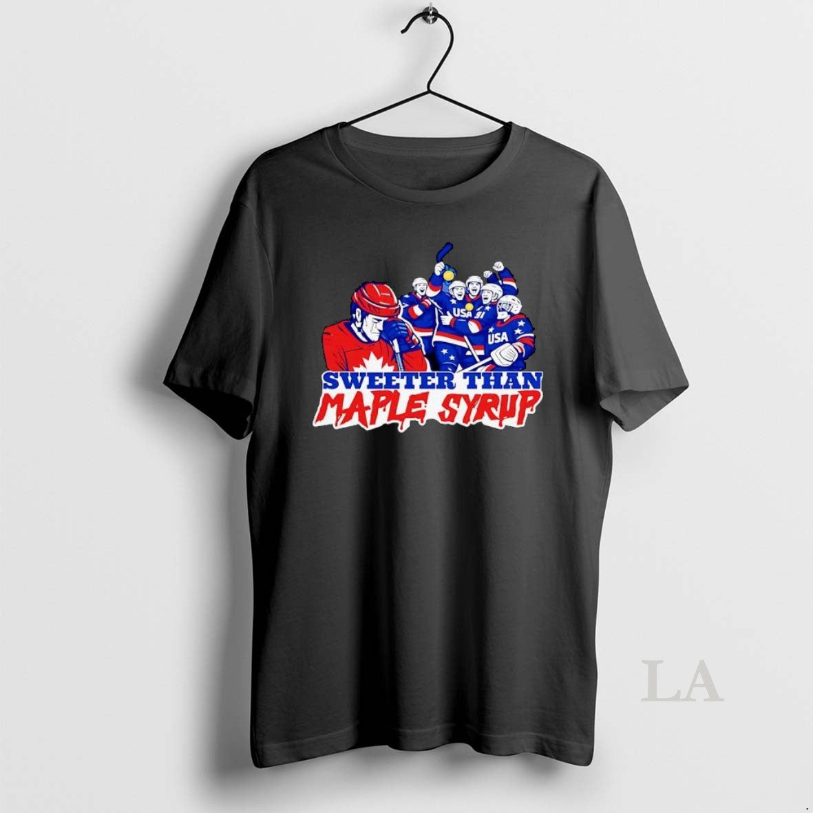 Original Sweeter Than Maple Syrup Usa Hockey Vs Canada T-Shirts, Hoodie, Sweatshirt | HypeDripTees.com