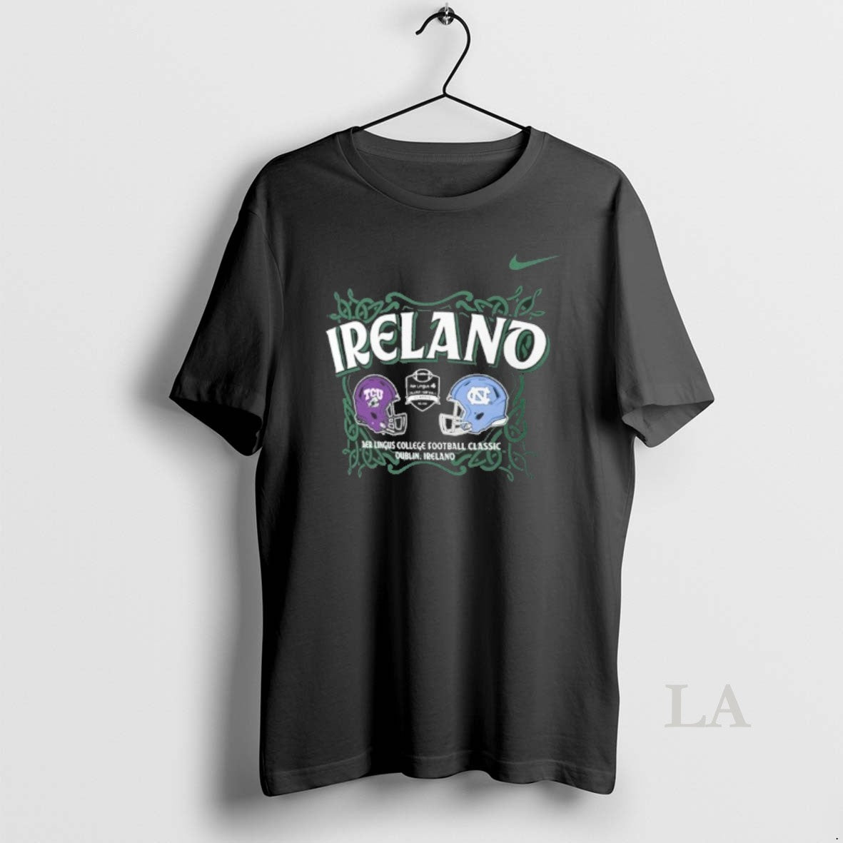 Original Tcu Horned Frogs Vs North Carolina Tar Heels Ireland Aer Lingus College Football Classic T-Shirts, Hoodie,...