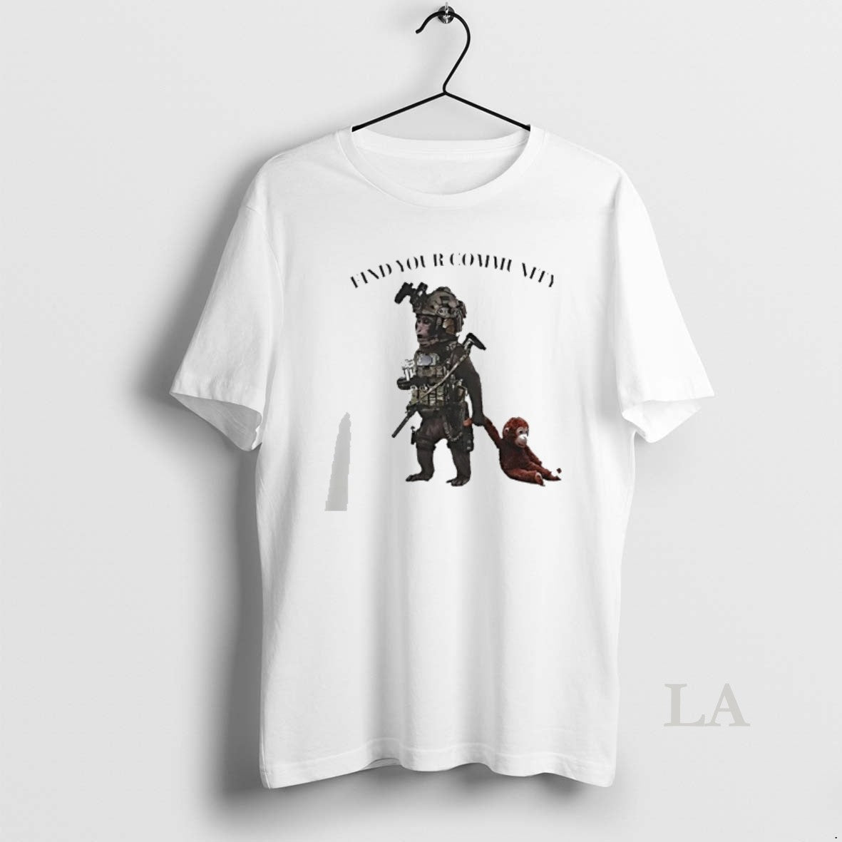 Original Tactical Punch The Monkey Find Your Community Graphic T-Shirts, Hoodie, Sweatshirt | HypeDripTees.com