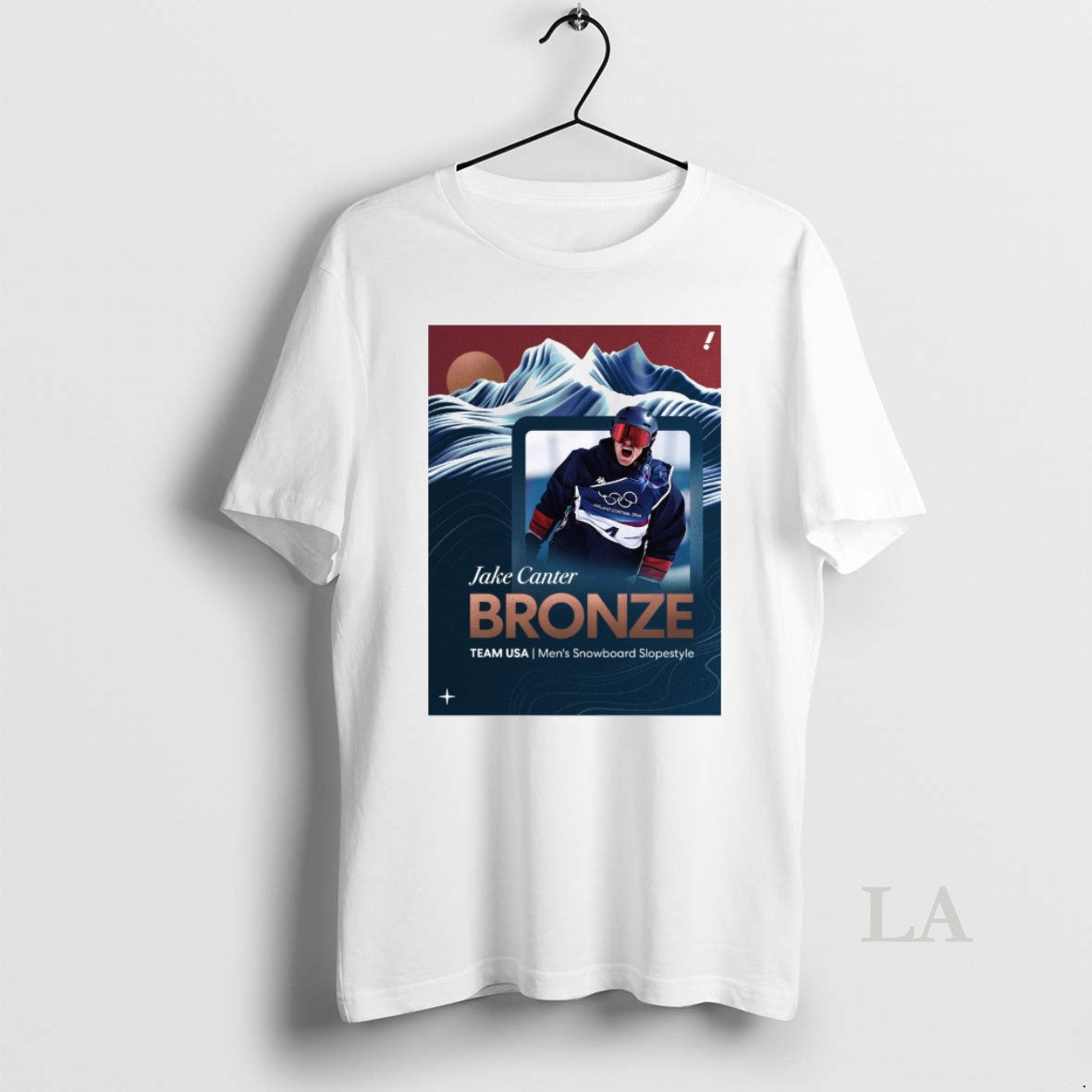 Original Team Usas Jake Canter Bronze Medal Mens Snowboard Slopestyle 2026 Winter Oiympics T-Shirts, Hoodie, Sweatshirt