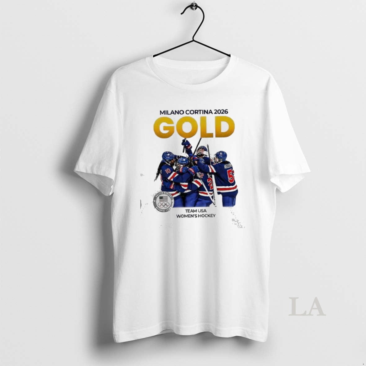 Original Team Usa Womens Hockey Milano Cortina 2026 Gold Medal T-Shirts, Hoodie, Sweatshirt | HypeDripTees.com