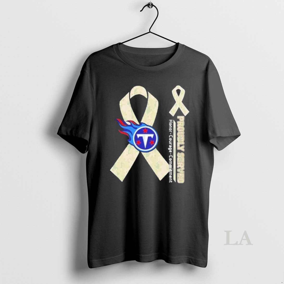 Original Tennessee Titans Proudly Served Honor Courage Commitment T-Shirts, Hoodie, Sweatshirt | HypeDripTees.com