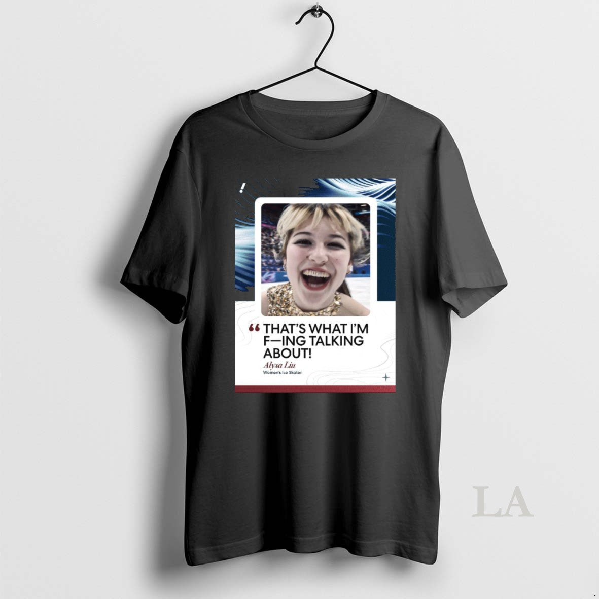 Original Thats What Im Fucking Talking About Alysa Liu Womens Ice Skater T-Shirts, Hoodie, Sweatshirt | HypeDripTees.com