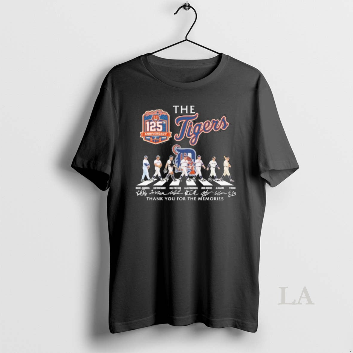 Original The Detroit Baseball Abbey Road 125th Anniversary 1901 2026 Thank You For The Memories T-Shirts, Hoodie, Sweatshirt