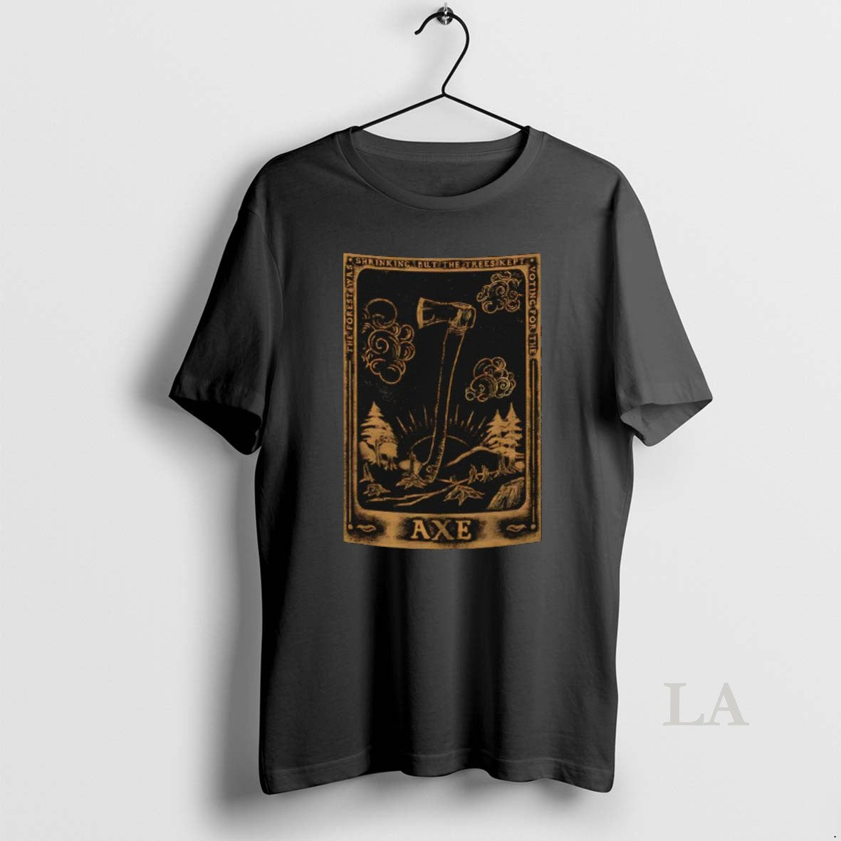 Original The Forest Axe Card T-Shirts, Hoodie, Sweatshirt | HypeDripTees.com