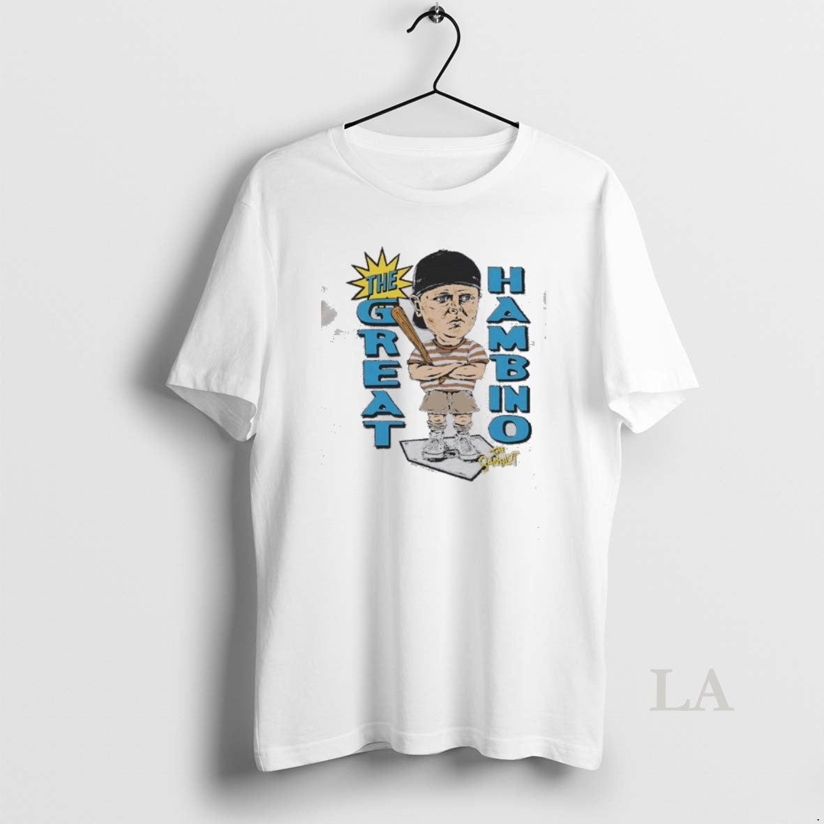 Original The Great Hambino The Sandlot Character Graphic T-Shirts, Hoodie, Sweatshirt | HypeDripTees.com