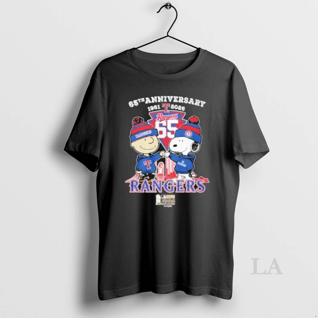 Original The Peanuts Fistbump X Texas Rangers 65th Anniversary 1961 2026