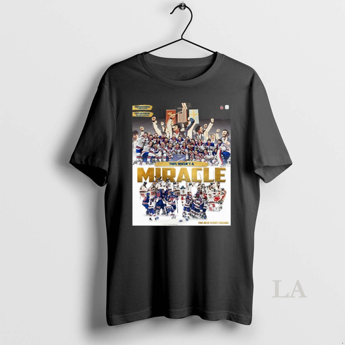 Original This Wasnt A Miracle 1980 2026 Gold Medal The New Story Begins T-Shirts, Hoodie, Sweatshirt | HypeDripTees.com