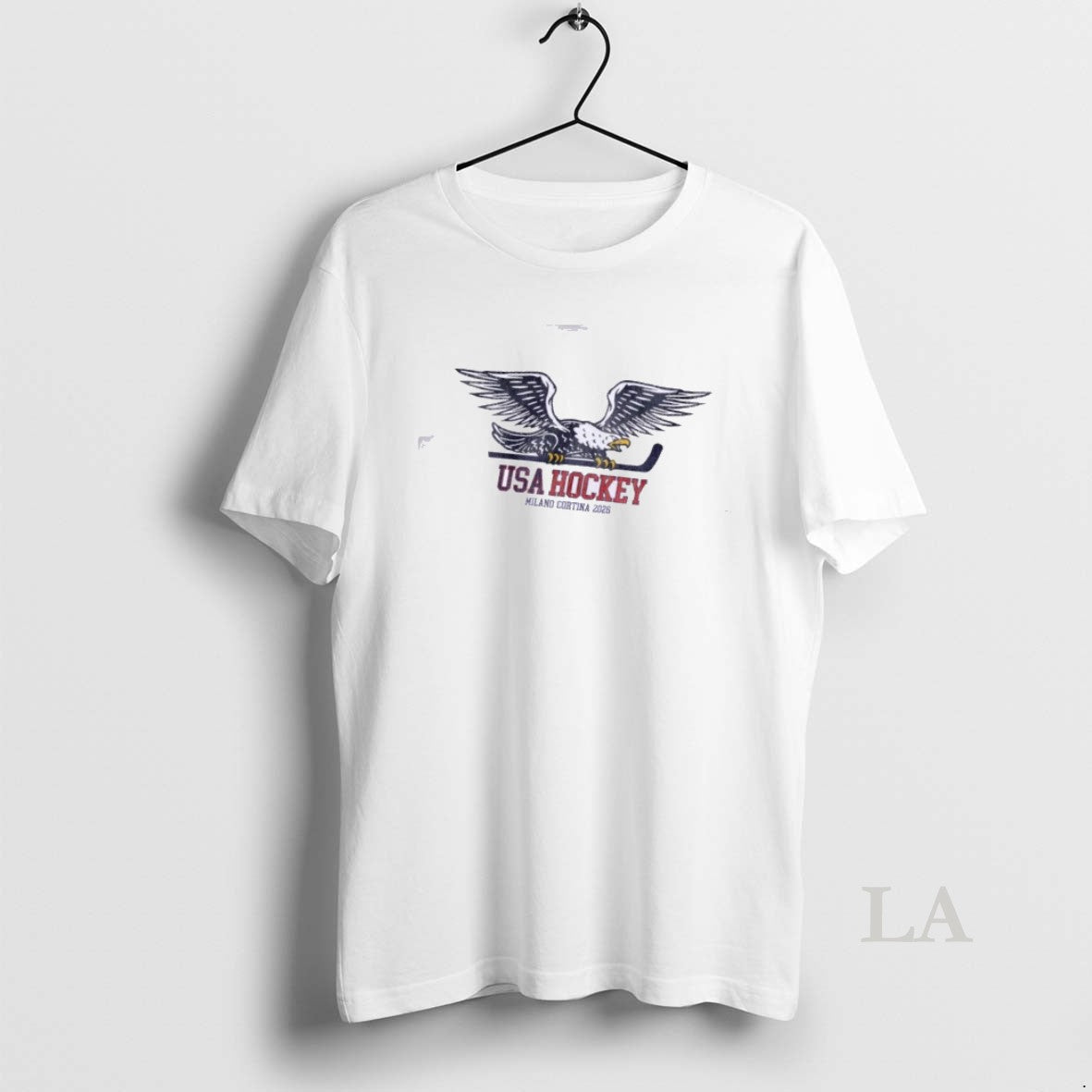 Original Usa Eagle And Hockey Milano Cortina 2026 T-Shirts, Hoodie, Sweatshirt | HypeDripTees.com