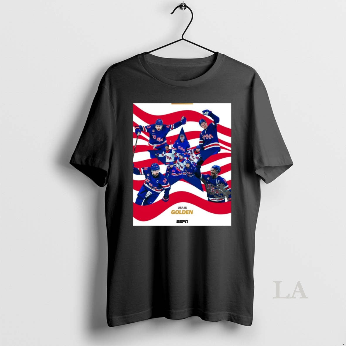 Original Usa Hockey Is Golden For The First Time Since 1980 Milano Cortina Winter Olympics T-Shirts, Hoodie, Sweatshirt