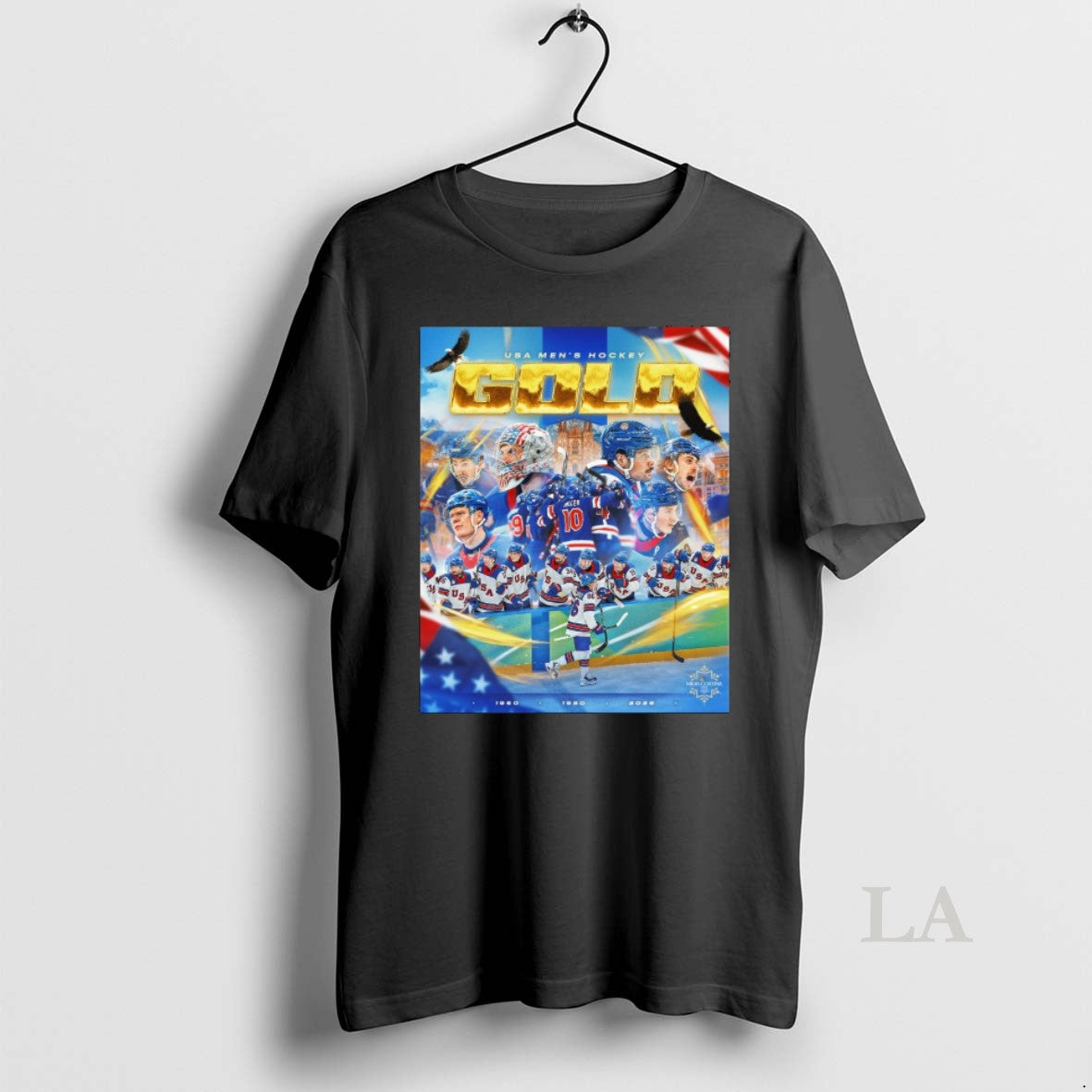 Original Usa Mens Hockey Gold 1960 2026 Winter Olympics Milan Cortina T-Shirts, Hoodie, Sweatshirt | HypeDripTees.com