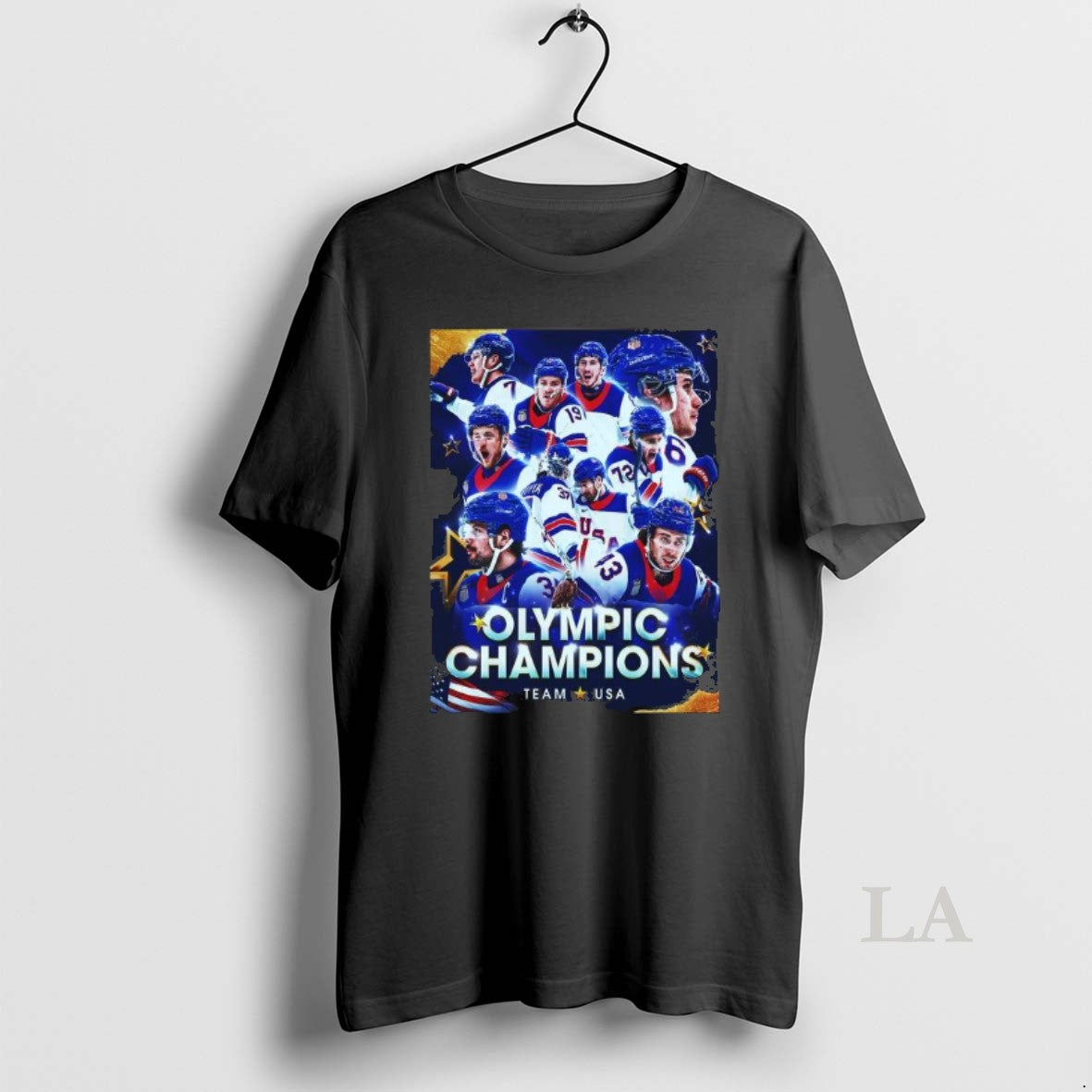 Original Usa Mens Olympic Hockey Team Winter Olympic Milano Cortina 2026 Gold Medal Champions Long T-Shirts, Hoodie,...