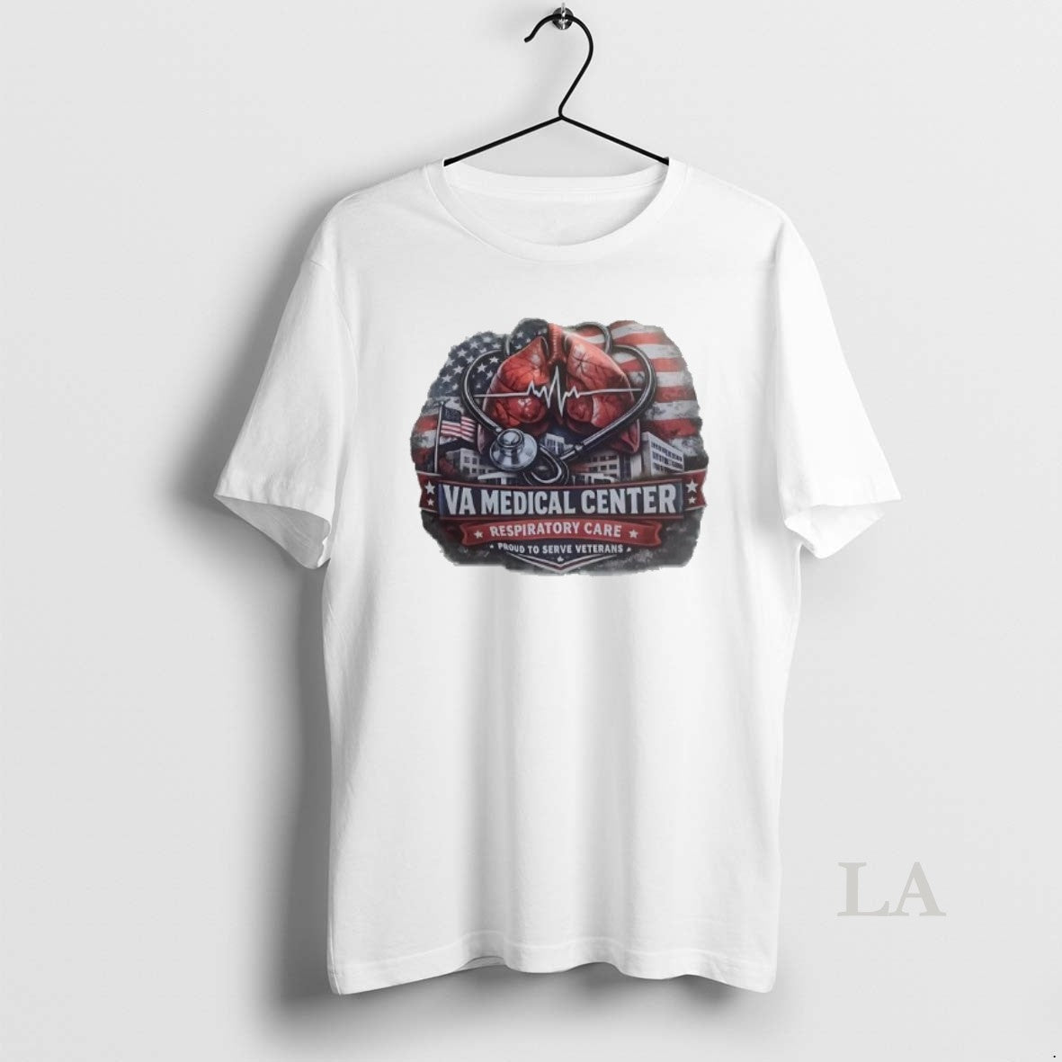 Original Va Medical Center Respiratory Care Proud To Serve Veterans T-Shirts, Hoodie, Sweatshirt | HypeDripTees.com