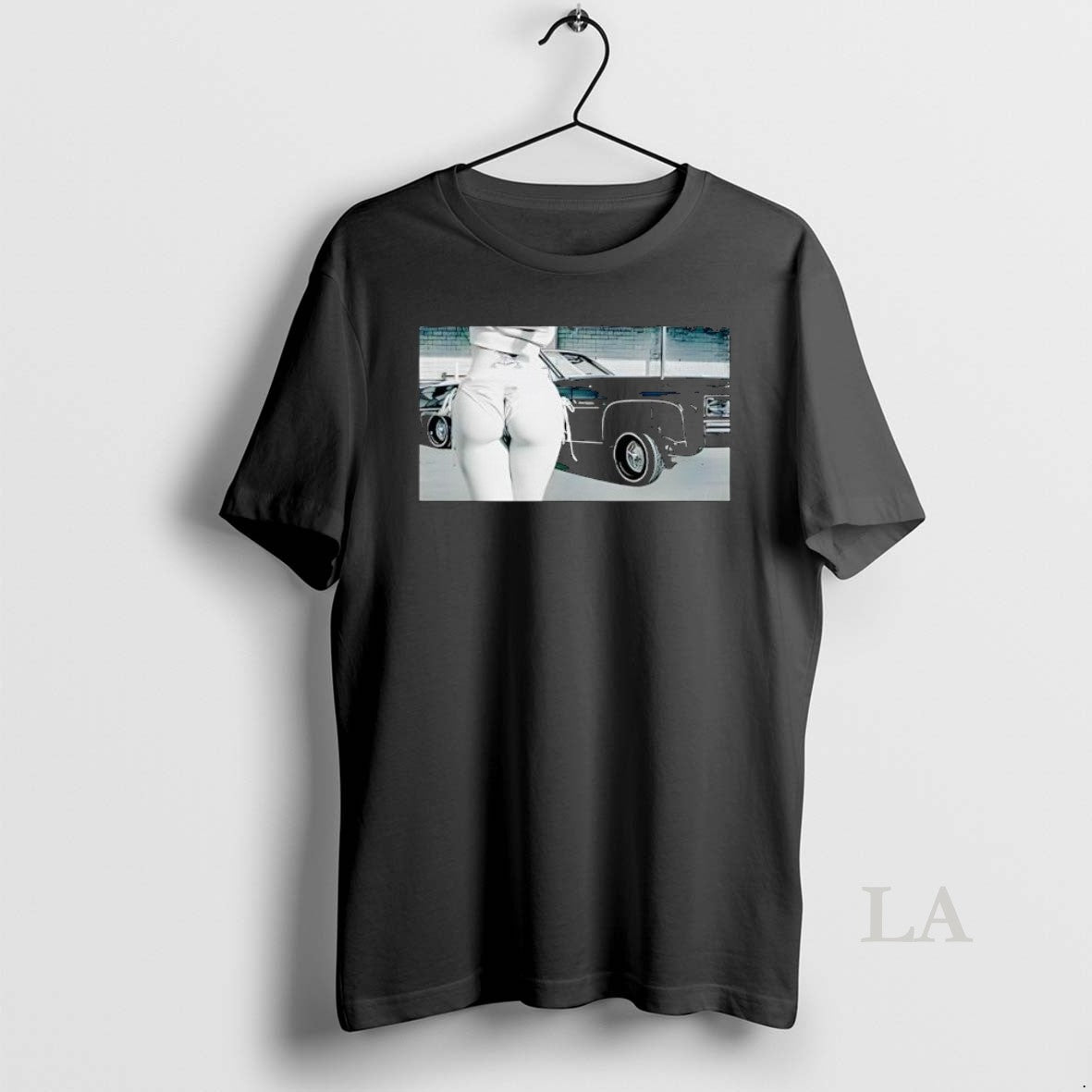 Original Vintage Lowrider Car Girl Bikini Back View Graphic T-Shirts, Hoodie, Sweatshirt | HypeDripTees.com