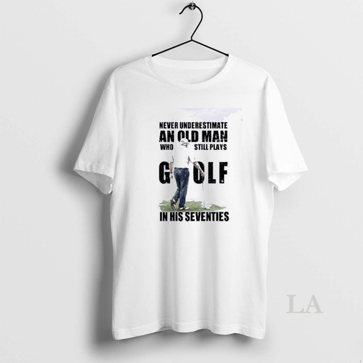 Original Vintage Never Underestimate An Old Man Who Still Plays Golf In His Seventies T-Shirts, Hoodie, Sweatshirt