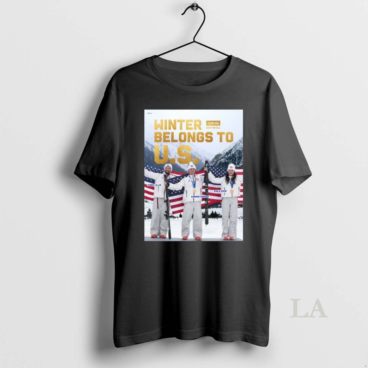 Original Winter Belongs To Us Team Usa One For All Chris Lillis Connor Curran And T-Shirts, Hoodie, Sweatshirt