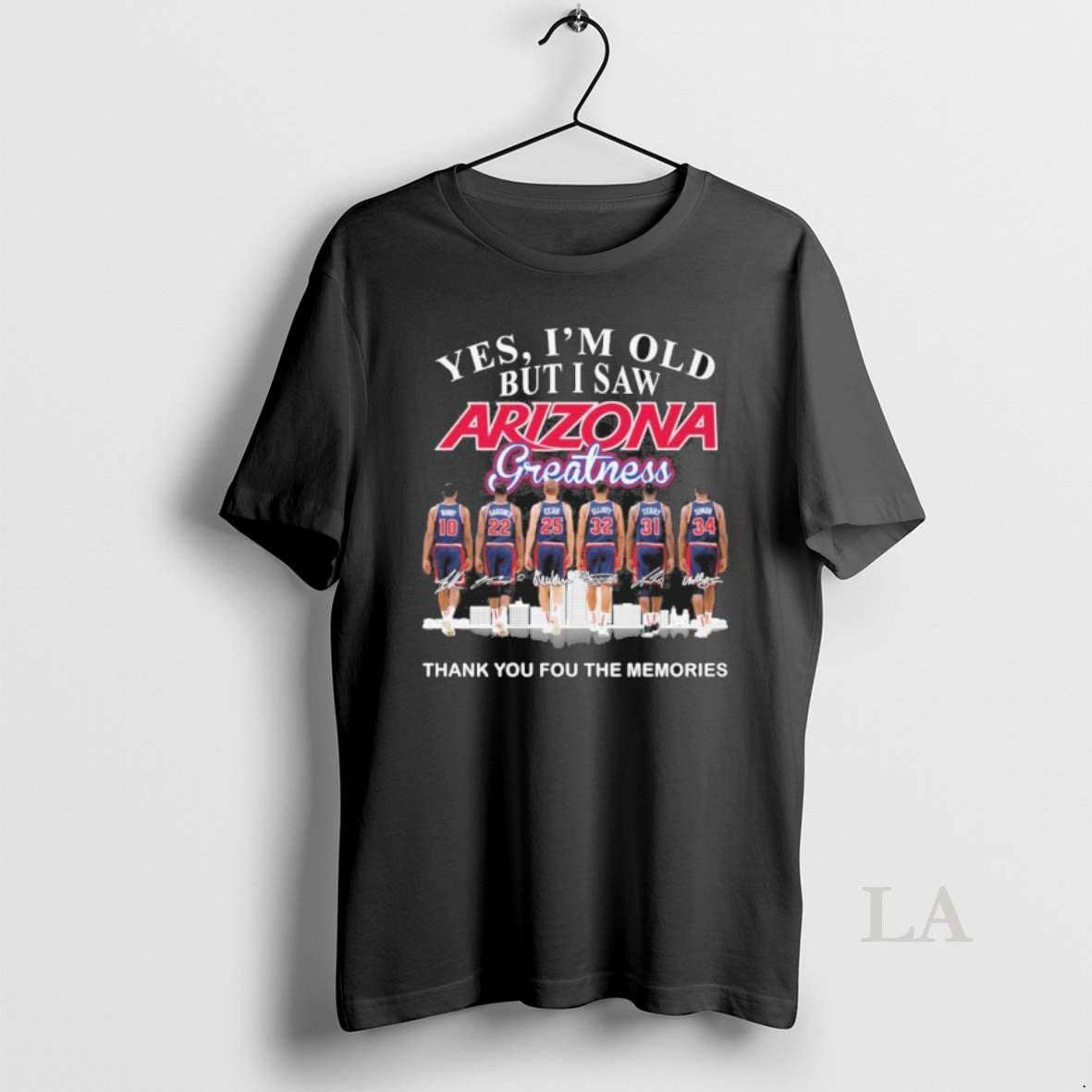 Original Yes Im Old But I Saw Arizona Wildcats Basketball Greatness T-Shirts, Hoodie, Sweatshirt | HypeDripTees.com