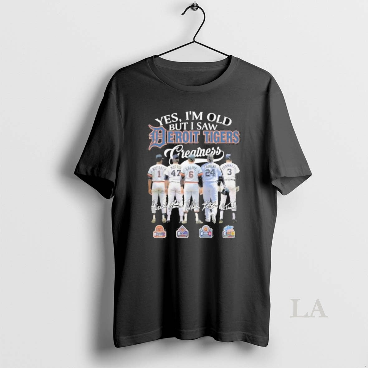 Original Yes Im Old But I Saw Detroit Tigers Legends Greatness T-Shirts, Hoodie, Sweatshirt | HypeDripTees.com