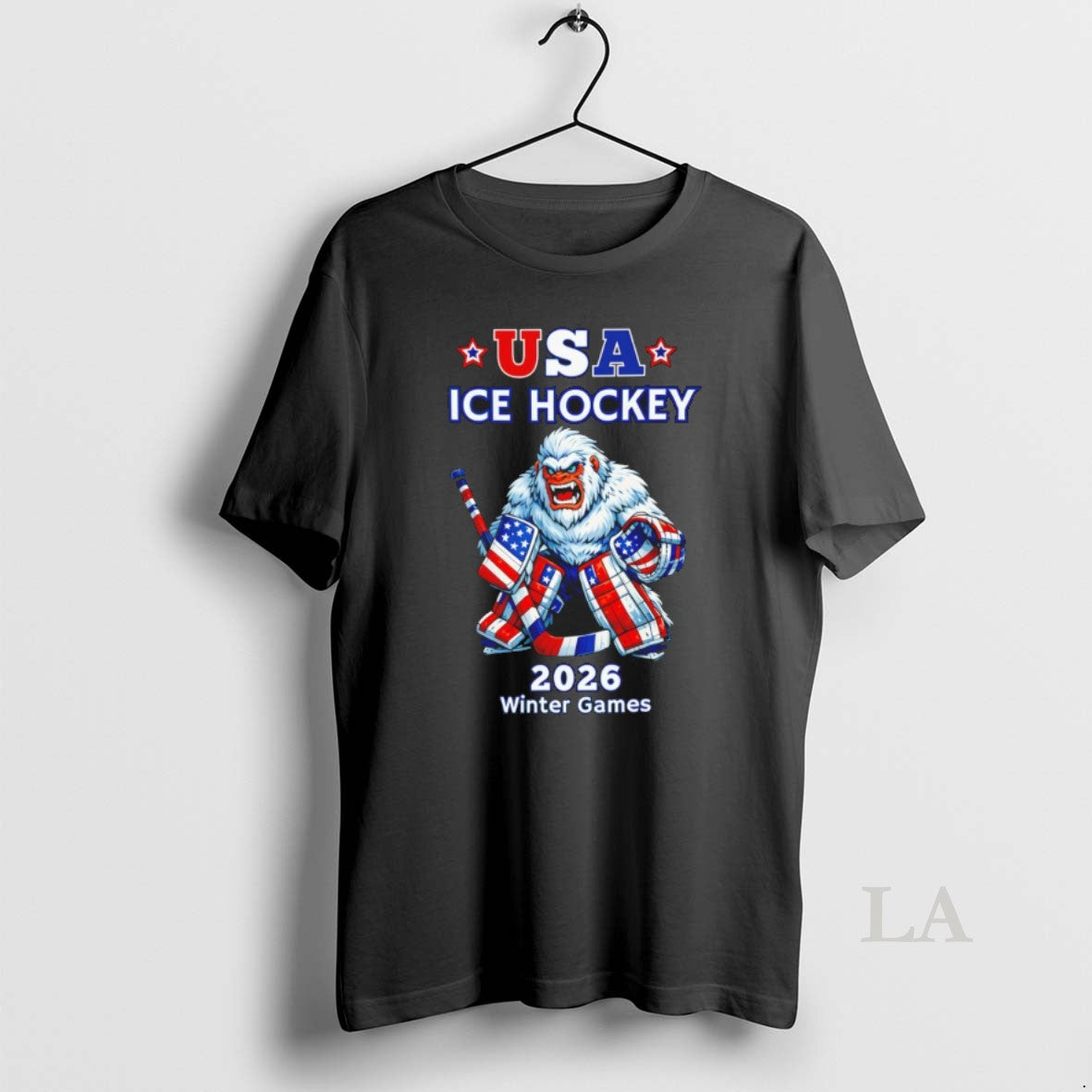 Original Yeti Bigfoot Ice Hockey Usa 2026 Winter Games Olympic T-Shirts, Hoodie, Sweatshirt | HypeDripTees.com