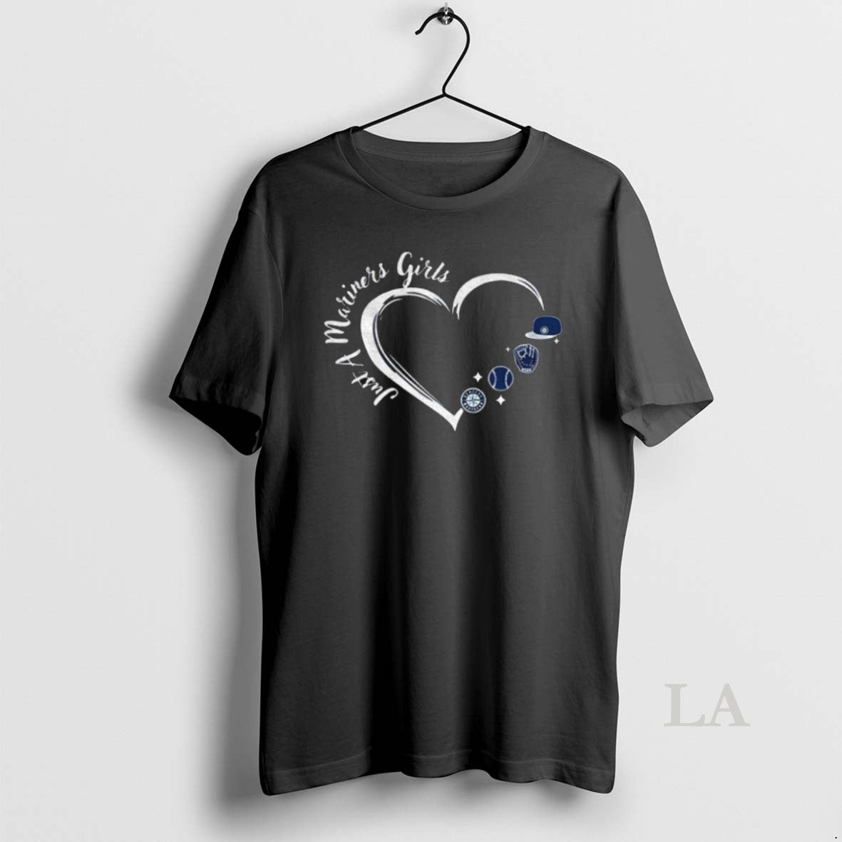 Original Seattle Mariners Just A Mariners Girl Mlb Baseball Shirt Unisex Tshirt Ya7sal