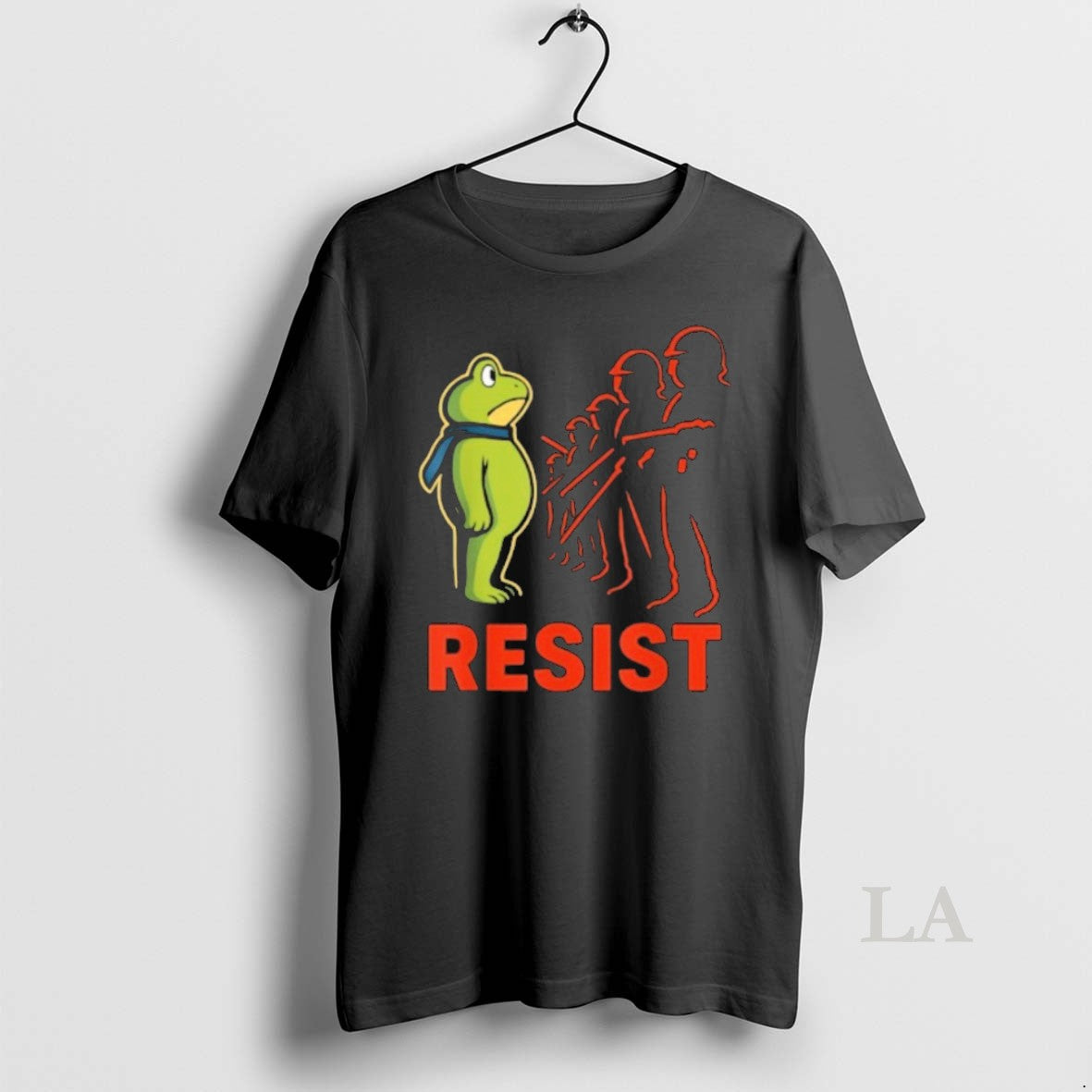 Original Vintage Portland 2025 Resist Portland Frog Protest