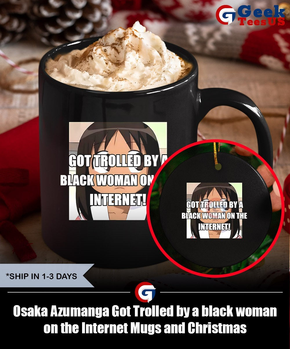 Osaka Azumanga Got Trolled by a black woman on the Internet shirt