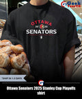 Ottawa Senators 2025 Stanley Cup Playoffs shirt