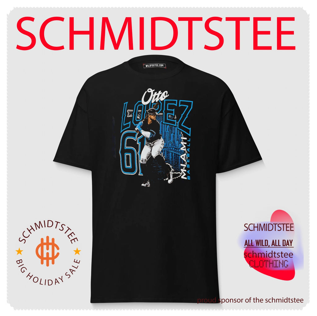 Otto Lopez Miami Marlins 61 Baseball graphic shirt