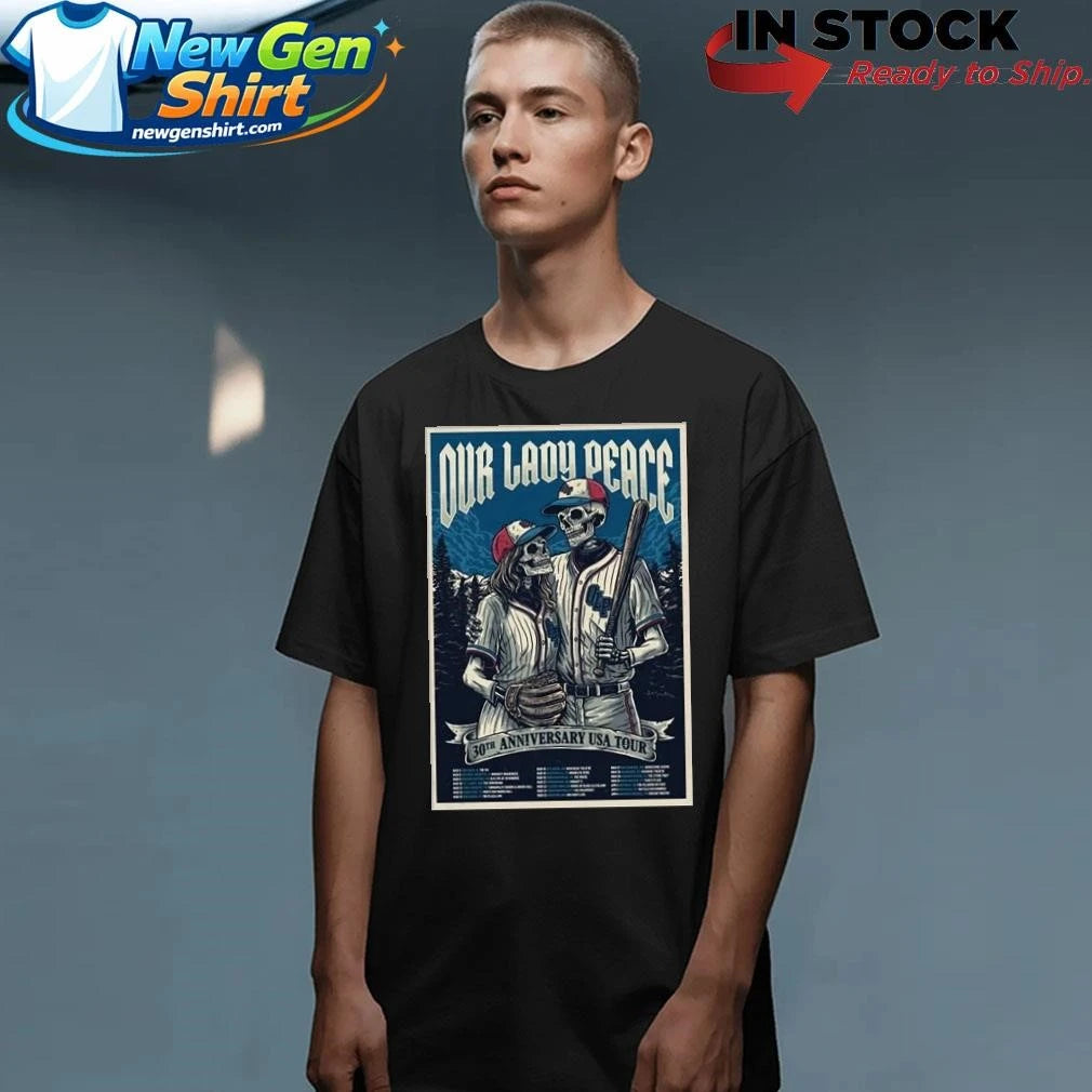 Our Lady Peace 30th Anniversary America 2026 Tour Shirt