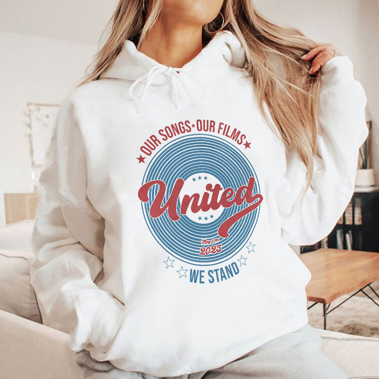 Our Songs Our Films United We Stand May 30th 2025 T Shirt