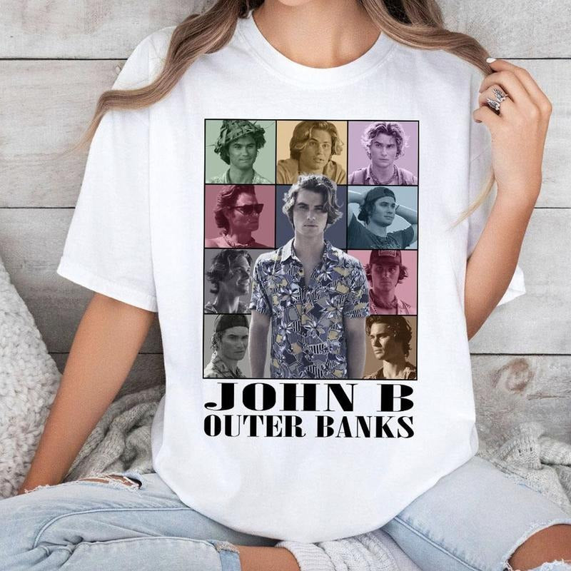 Outer Banks John B The Eras Tour Shirt Hoodie, Sweatshirt | HypeDripTees.com