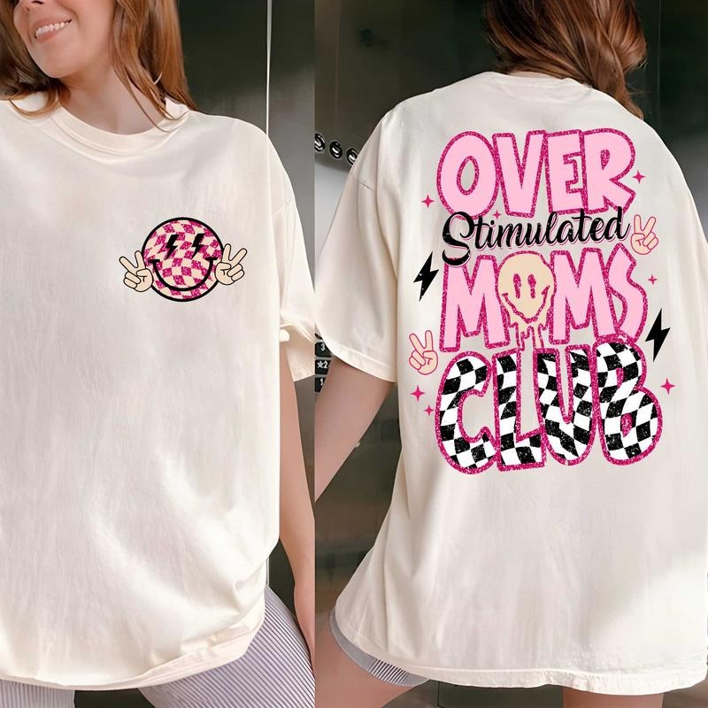 Over Stimulated Moms Club, Over Stimulated Moms Club Shirt, Overstimulated Shirt, Anxiety Shirt, Mom Life Shirt, Mother's...