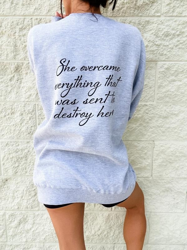 Overcame Graphic Sweatshirt T-Shirts, Hoodie | HypeDripTees.com