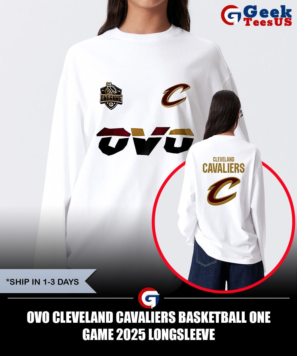 Ovo Cleveland Cavaliers basketball One Game 2025 shirt