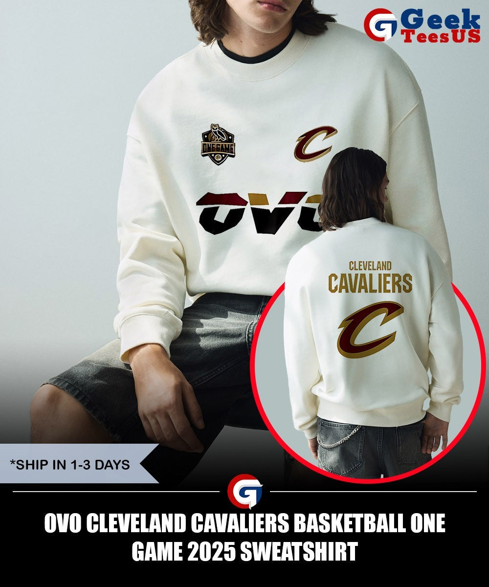 Ovo Cleveland Cavaliers basketball One Game 2025 shirt